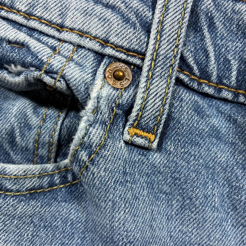Levi's 510 Mens Skinny Jeans Size 32x32 Light Wash Stretch Denim Mid Rise - Picture 12 of 13
